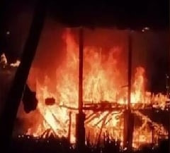 Trabahador na-trap sa sunog, patay