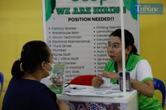 Mega job fair in Manila