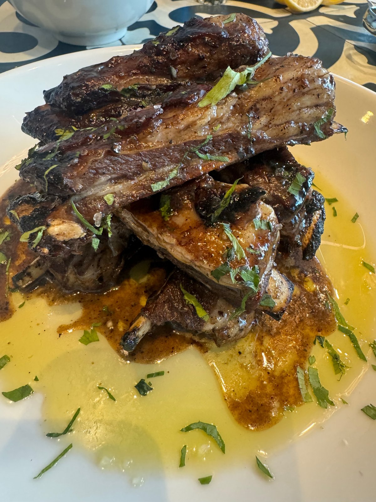 PAIDAKIA Lamb Ribs Verjus.