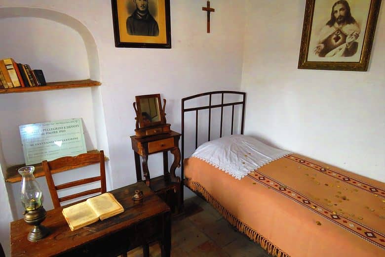 BIRTHPLACE of Padre Pio in Pietrelcina, Italy.