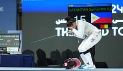 Samantha secures Paris Olympics fencing ticket