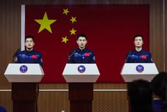 China sending fresh crew to space station