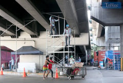 Kamuning Flyover retrofitting