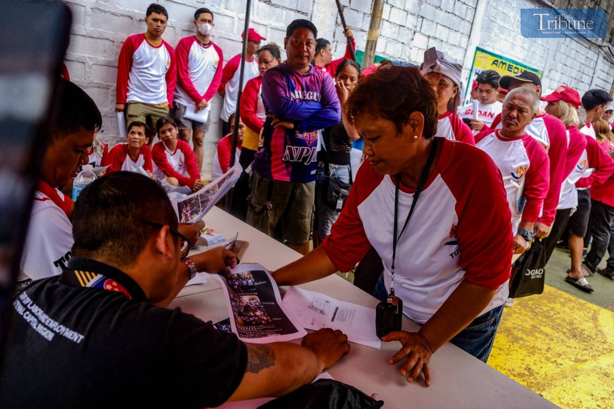 TUPAD beneficiaries get their IDs