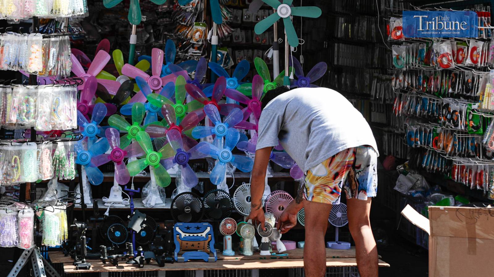 Fans of various sizes