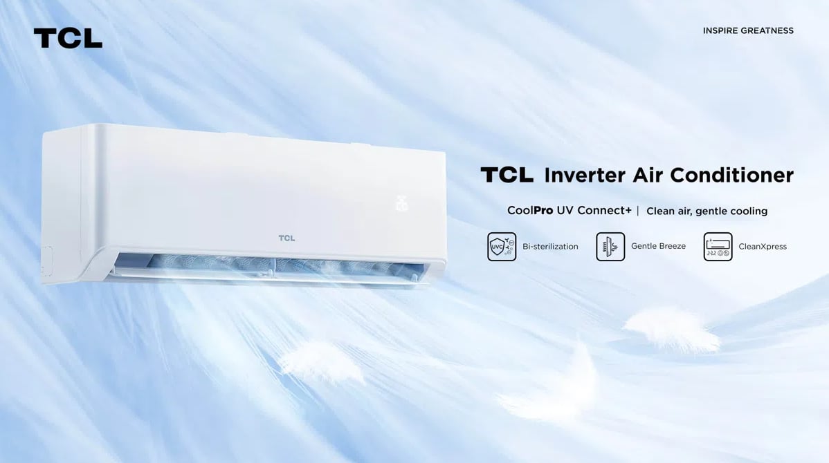 TCL's anniversary aircon promo just in time for summer