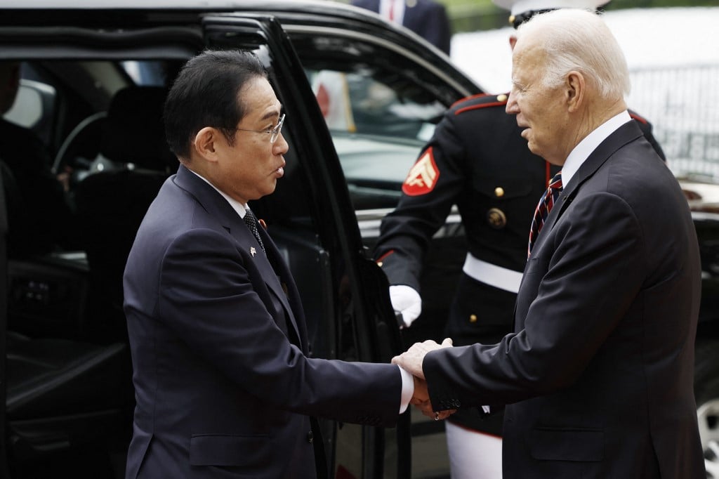 Biden welcomes Japan PM for state visit with eye on China