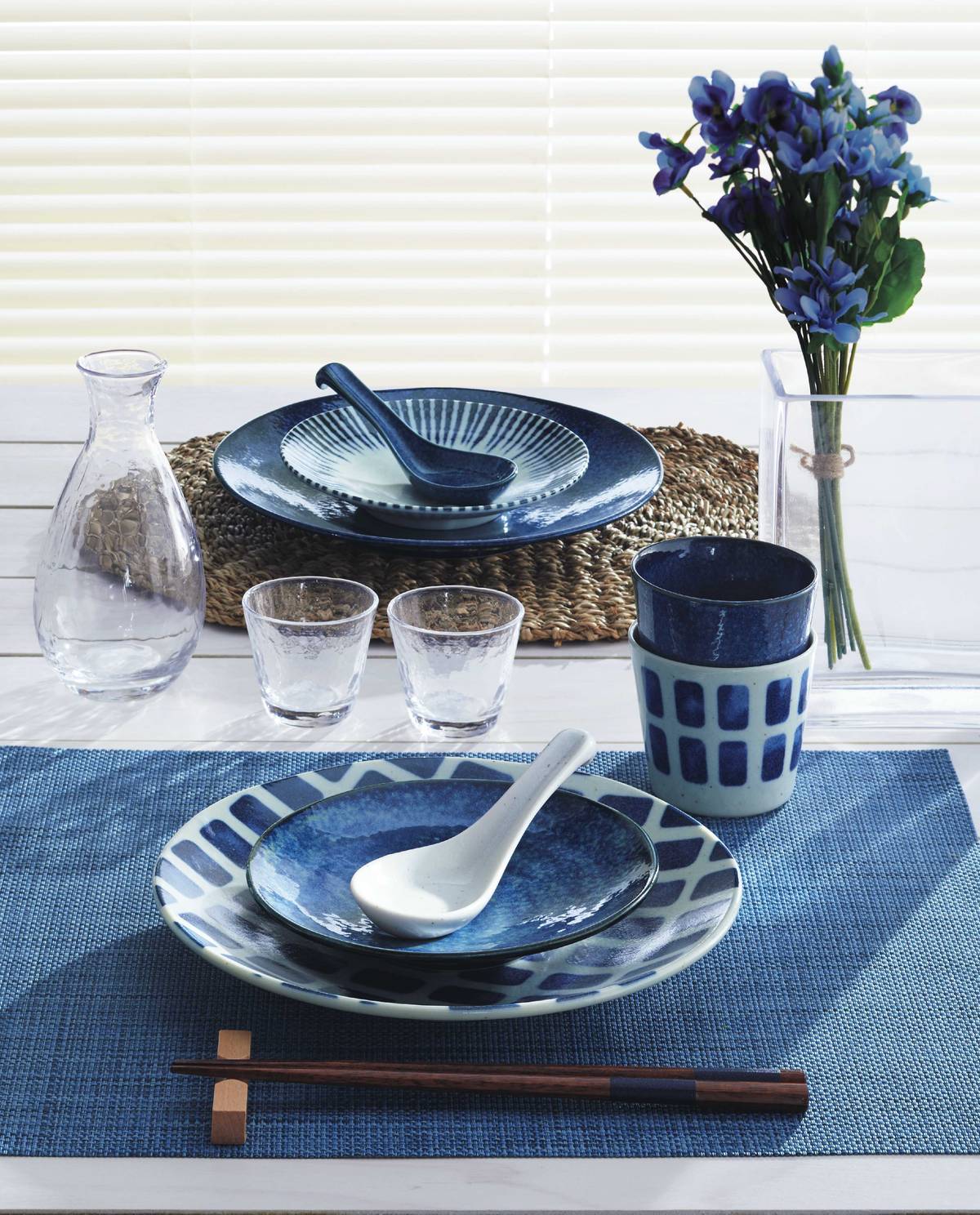 JAPANESE-INSPIRED elevated plates