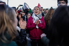 Climate activist Greta Thunberg detained twice at Dutch protest