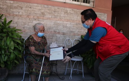 130 CV centenarians receive cash gift 