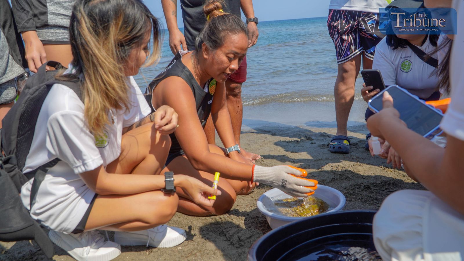 Athena joins Earth Day thru coral reef planting