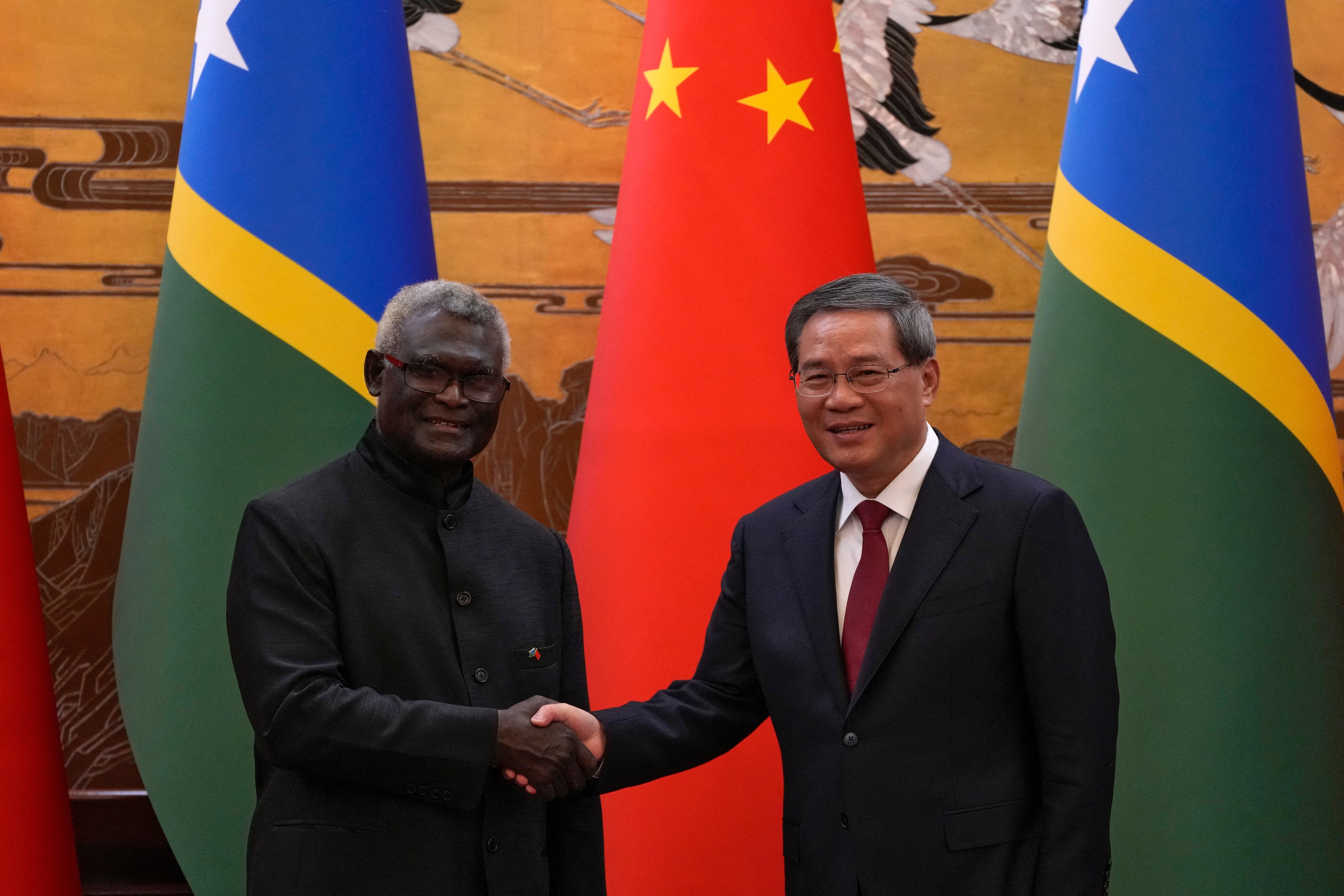 China security pact at stake in Solomons election