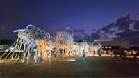 Leeroy New’s latest iteration of his installation, ‘Mebuyan’s Colony.’