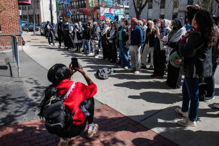 Police remove protesters at 3 U.S. universities