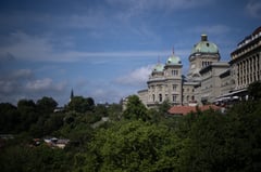 Farmers dump sheep killed by wolves in front of Swiss government building