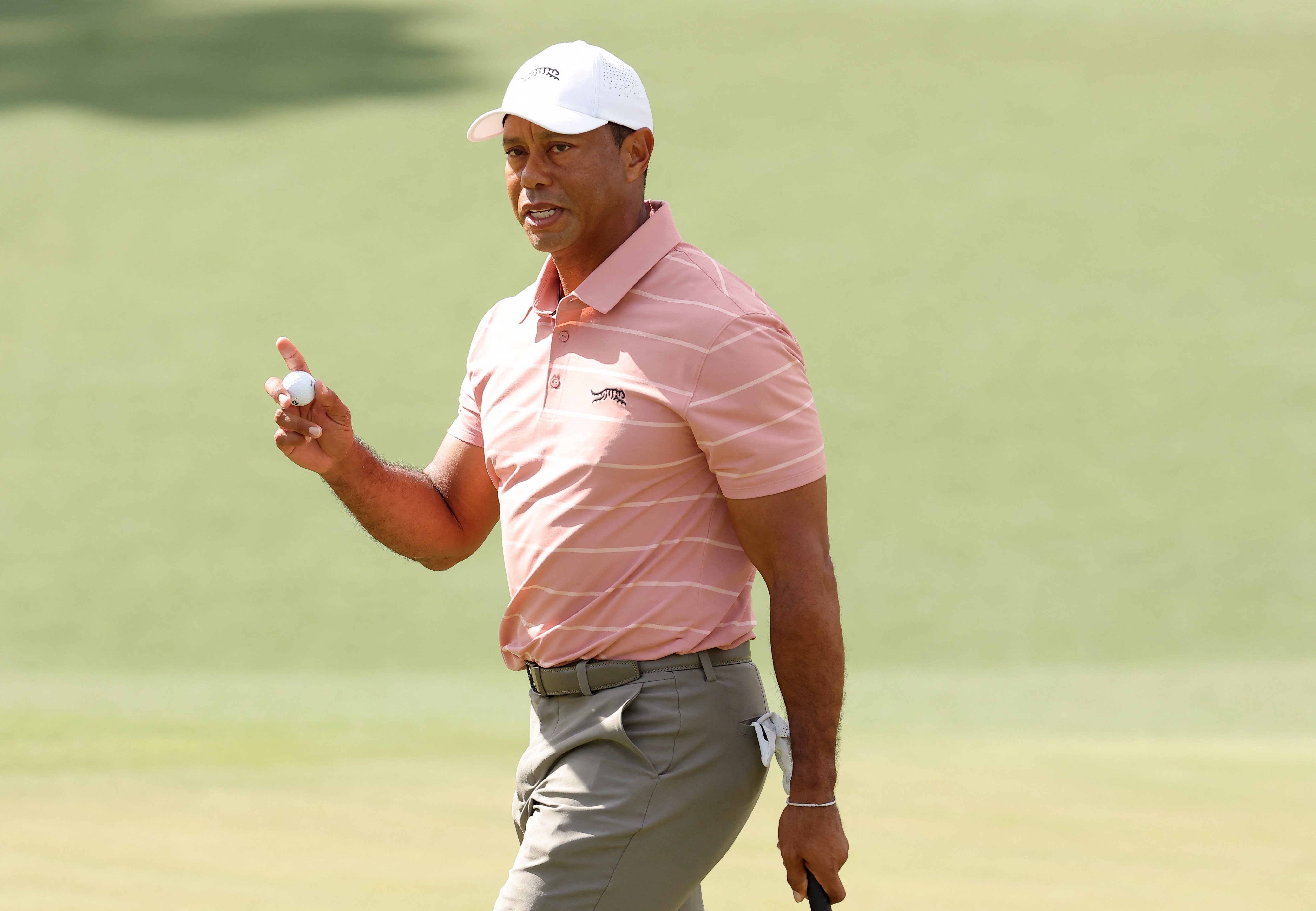 TIGER Woods guns for Masters history — if he can walk that long.
