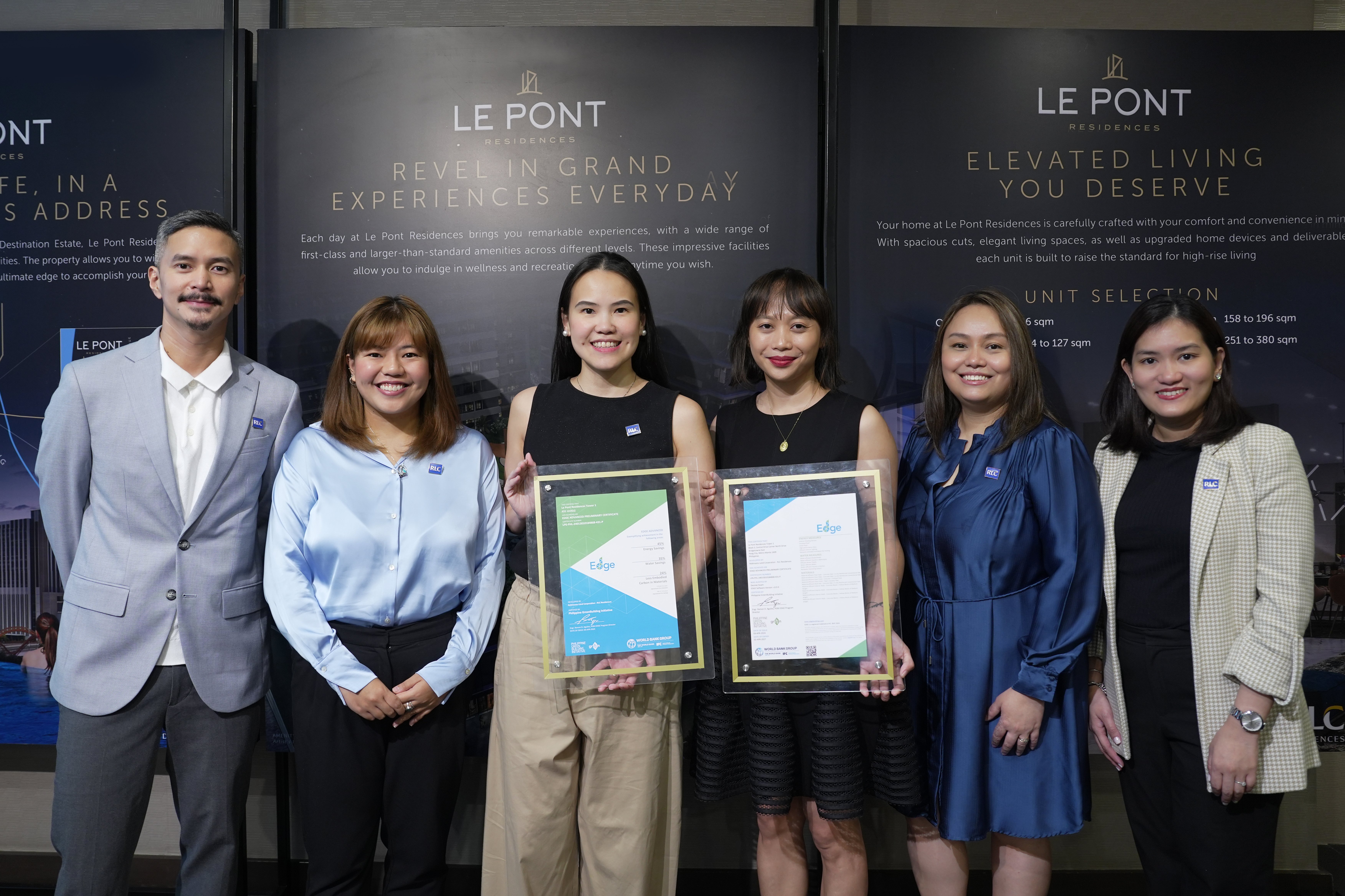 RLC Residences’ first EDGE-Certified condominium
