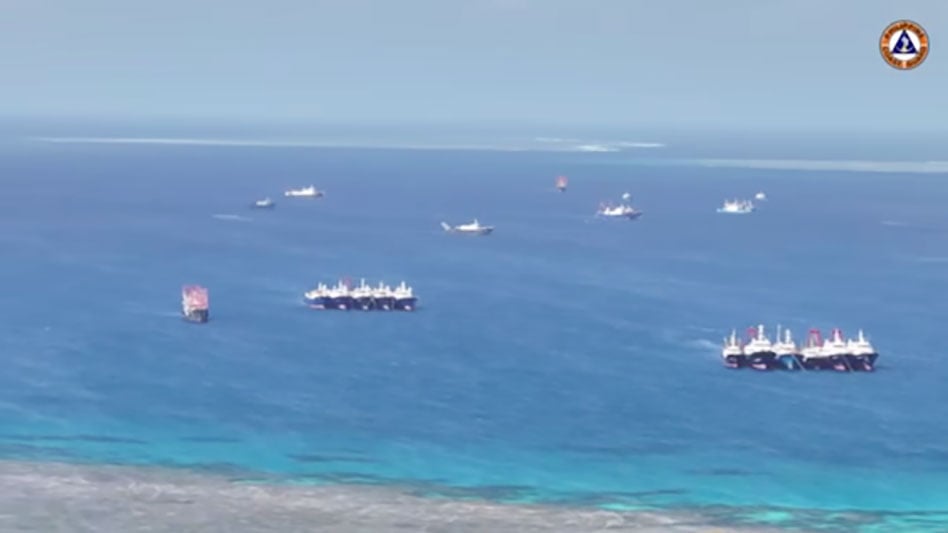 Chinese gray ship shadows Balikatan convoy within EEZ
