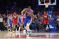 Sixers rally past Heat, book duel vs Knicks