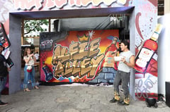 A celebration of street culture, art, music and drinks
