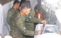 Sundalong nalunod binigyan ng medalya