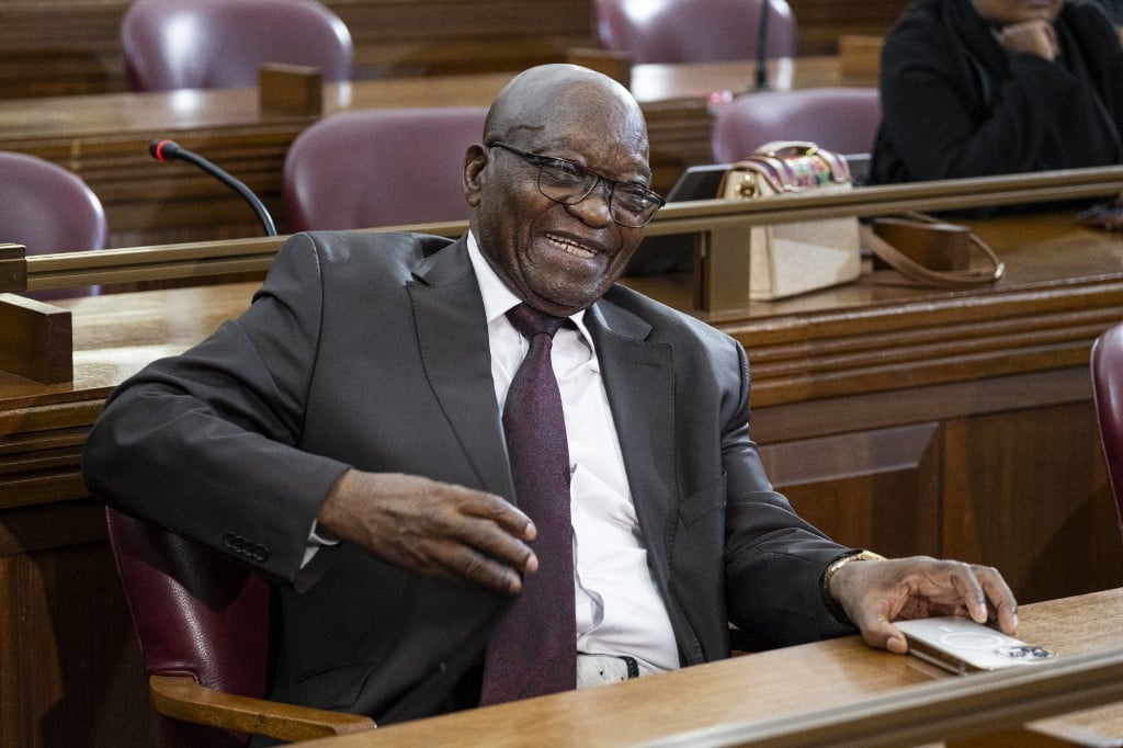 South Africa's Zuma steals spotlight ahead of crunch poll
