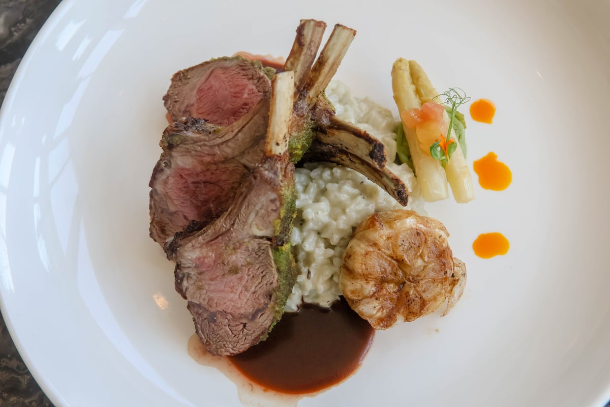 RACK of Lamb.
