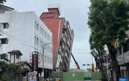 MECO aids Pinoys in quake-stricken Taiwan