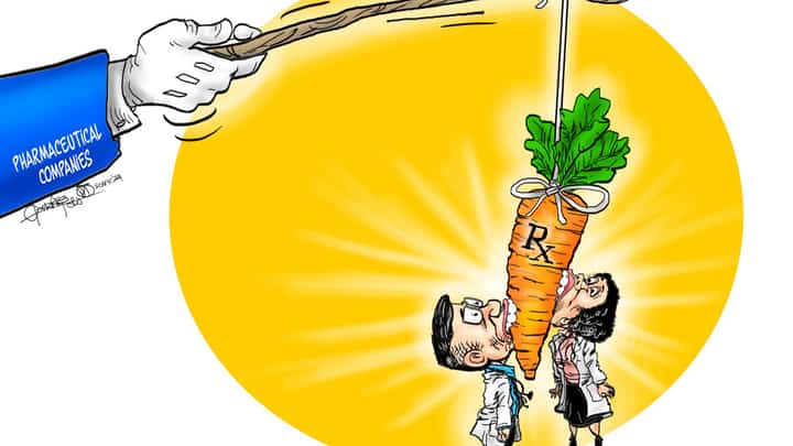 Big pharma’s enticements