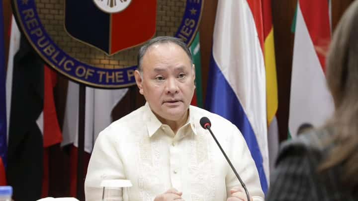 FILE PHOTO: National Defense Secretary Gilbert "Gibo" Teodoro