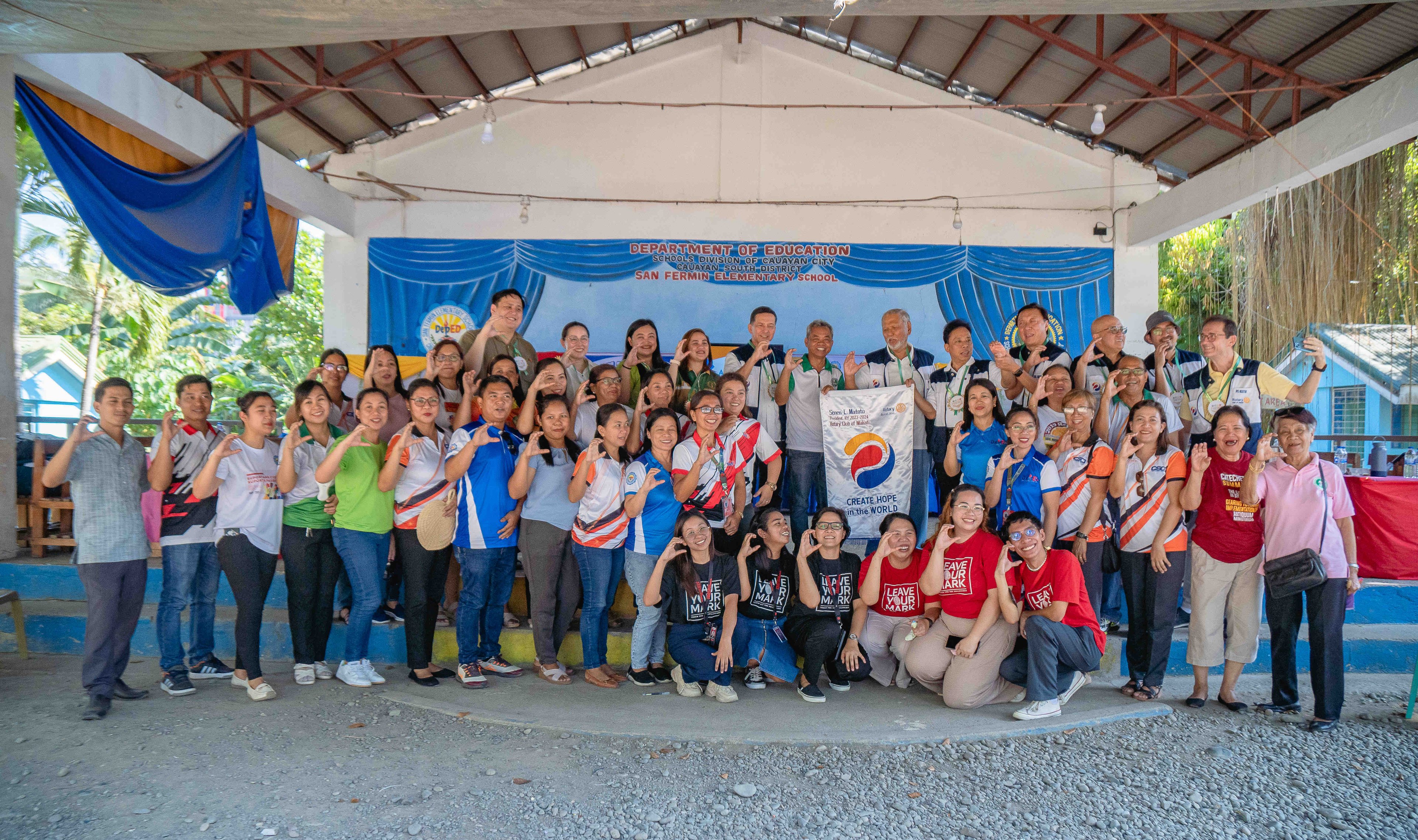 A Rotary Day of service in Isabela