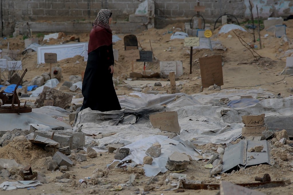 Gaza official says about 200 bodies exhumed at hospital since Saturday