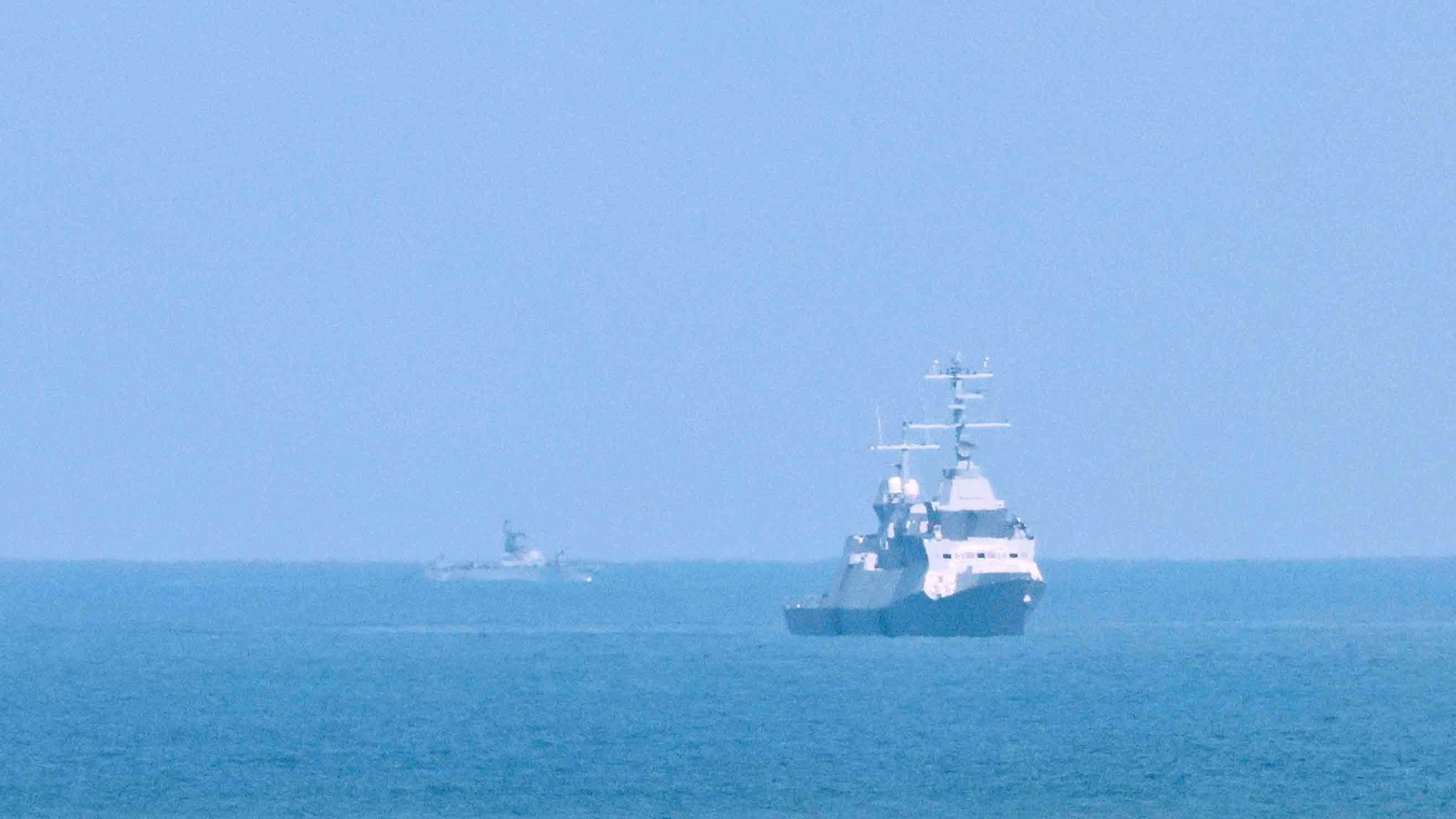 ISRAELI warships patrol off the coast of Netanya on 14 April after Iran launched its first-ever direct attack on Israeli territory. On the same day, the Philippines’ Department of Migrant Workers confirmed that four Filipinos were among the 25 seafarers seized by Iranian commandos from a commercial ship.