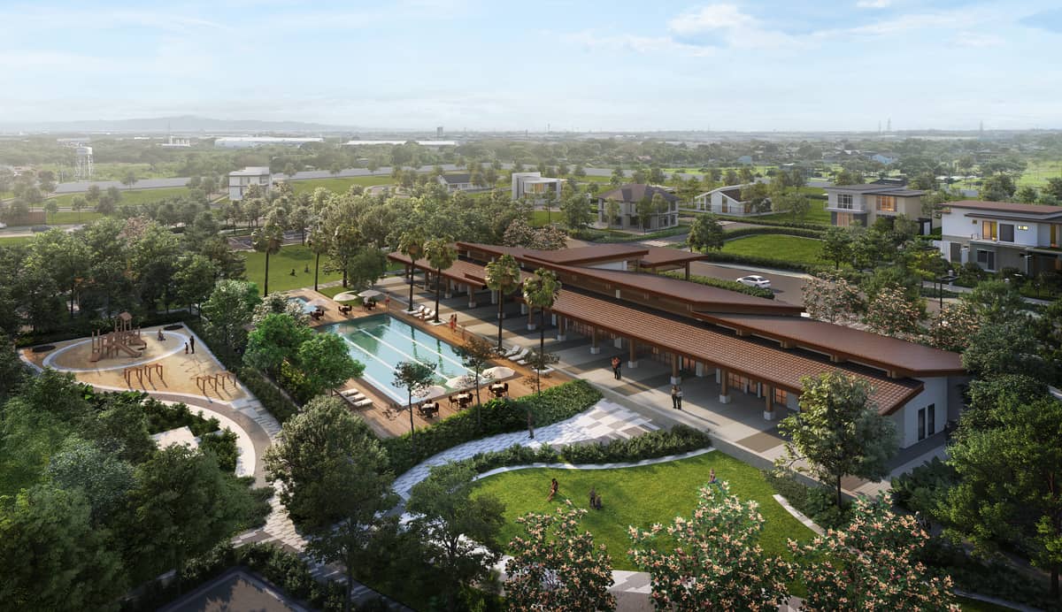 Village Clubhouse at Hartwood Village. (Artist’s Perspective)
