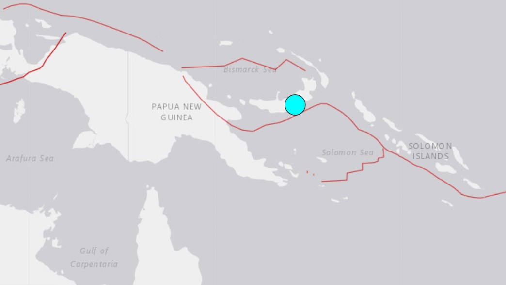 6.5-magnitude quake hits Papua New Guinea — USGS