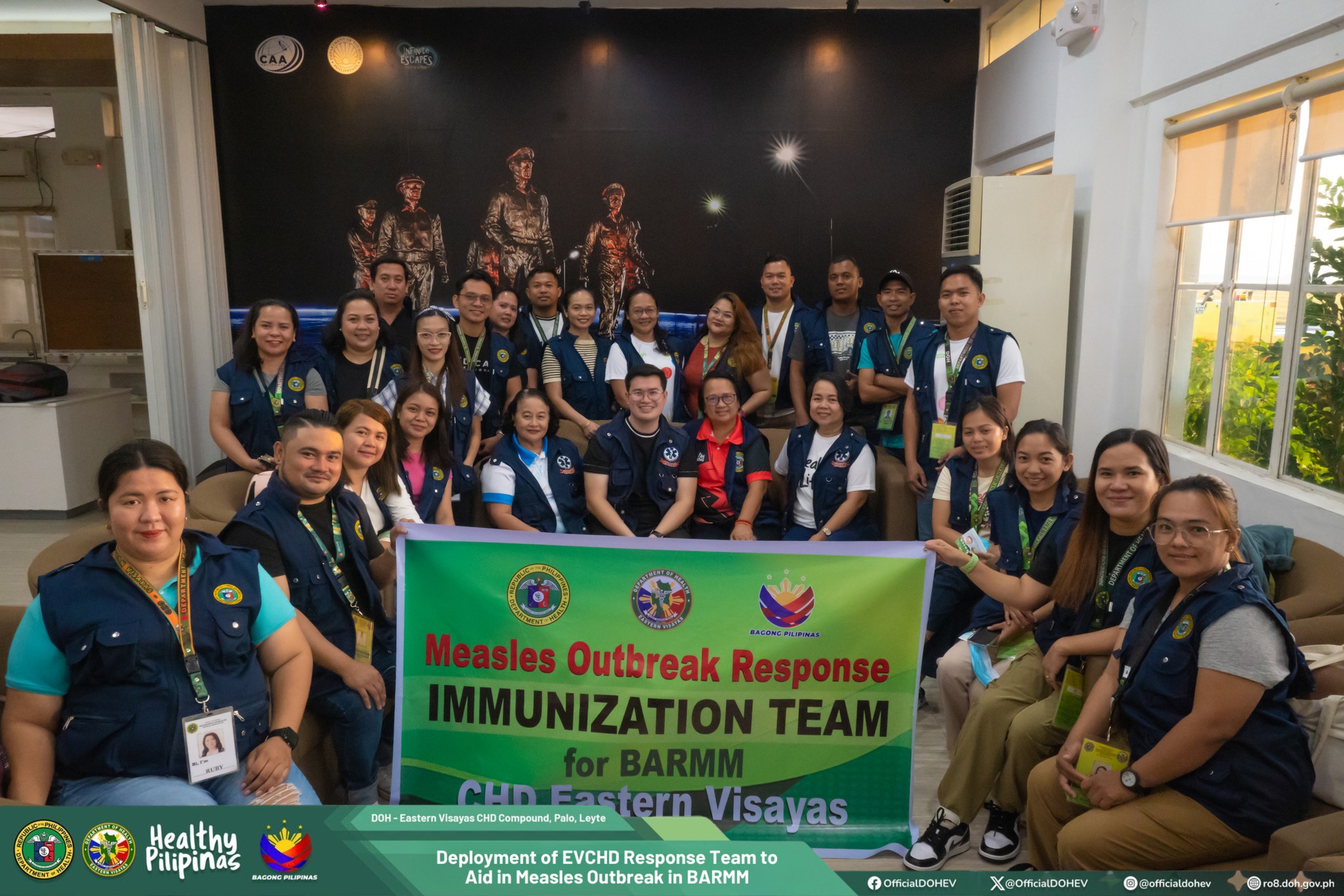 Leyte sends 21 HCWs to BARMM