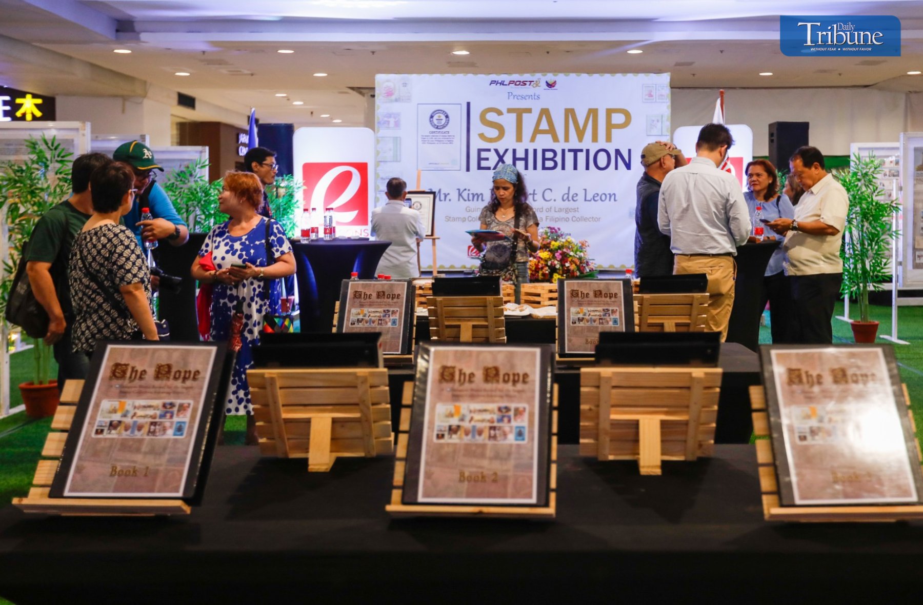 POPE STAMPS ON DISPLAY