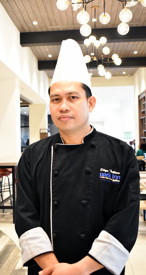 CHEF Diego Trillana.
