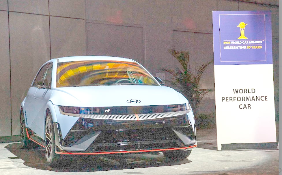 Ioniq 5 N bags World Performance Car Award