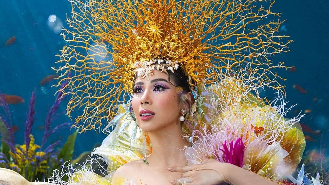 Jet Hammond's nat'l costume: A breathtaking tribute to Tubbataha Reef