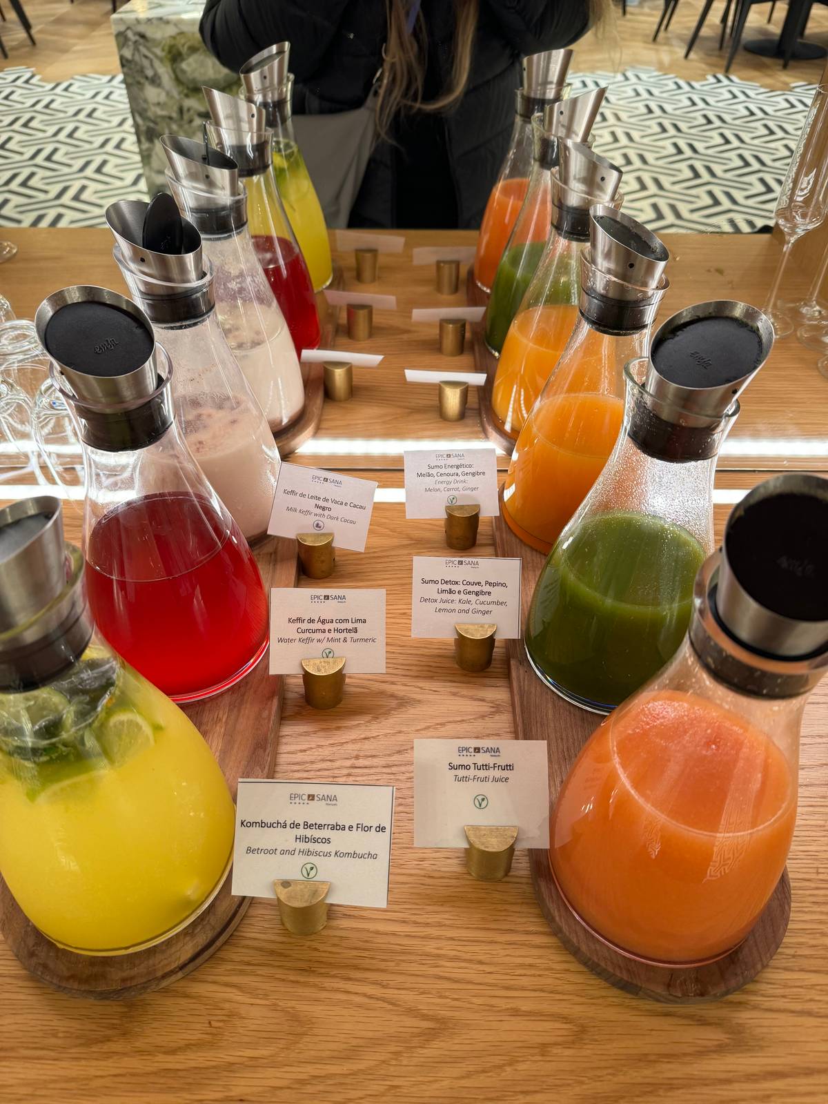 Juices and Smoothies.