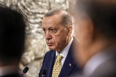 Turkey's Erdogan in Iraq to talk security, water and oil