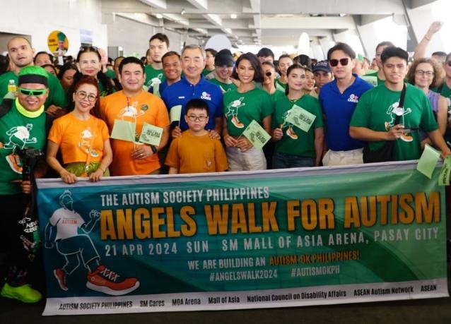 SM Cares, ASP march towards a more Autism-OK Philippines at Angels Walk for Autism 2024