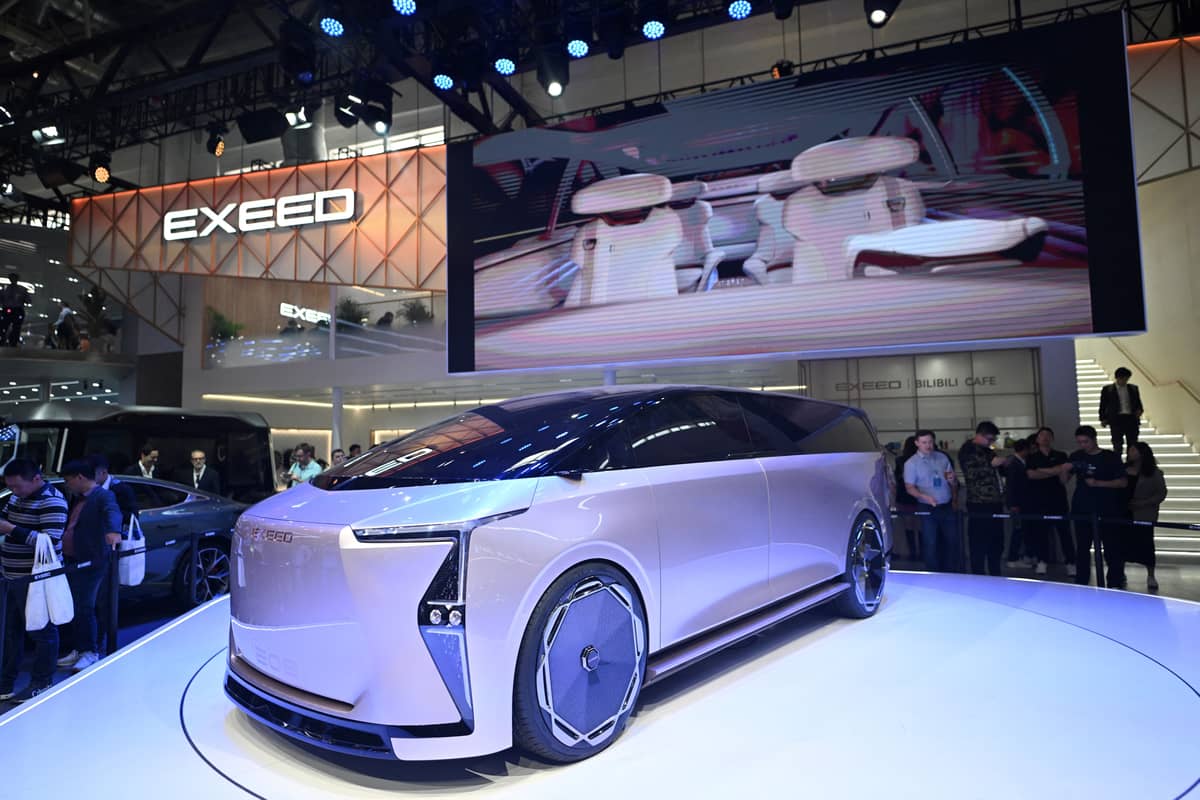 PEDRO PARDO/AGENCE FRANCE-PRESSE
THE Chery Exceed 08.
