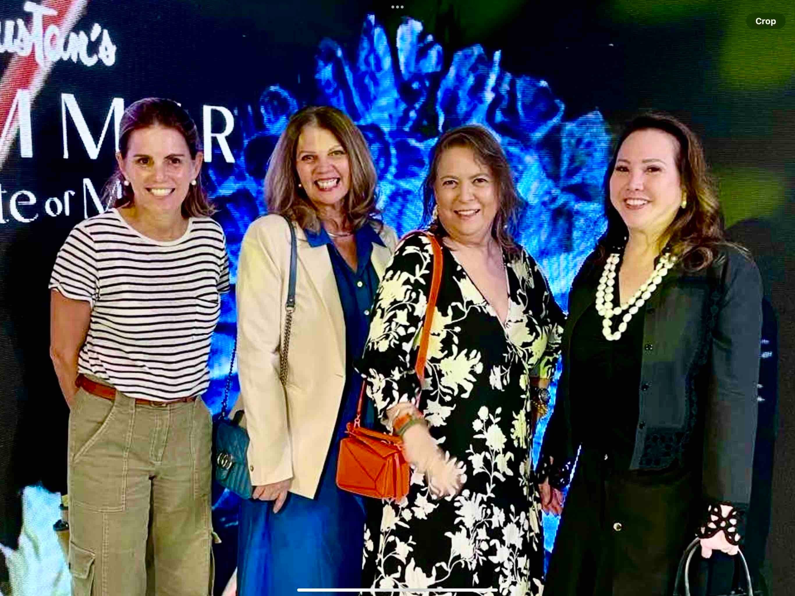 Lizzie Zobel, Fiona Clemo, Junie Peña and Carla Arguelles