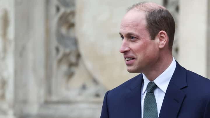 BRITAIN'S Prince William, Prince of Wales leaves Westminster Abbey in London, on 11 March 2024, at the end of the annual Commonwealth Day service ceremony.