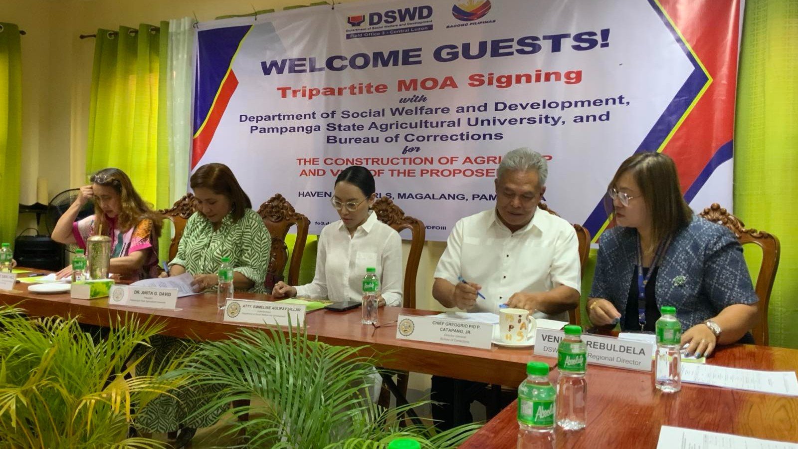 BuCor signs MOA for construction of CICL camp