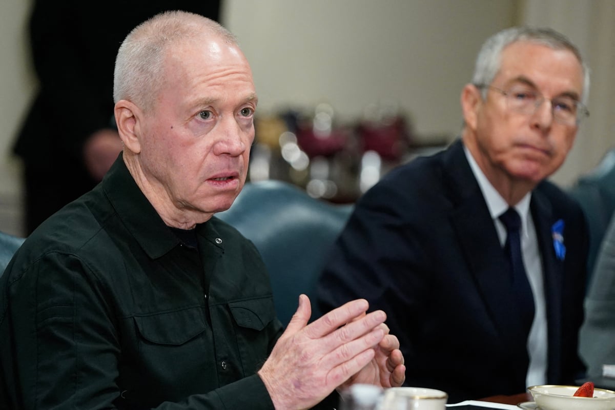 Israeli Defense Minister Yoav Gallant