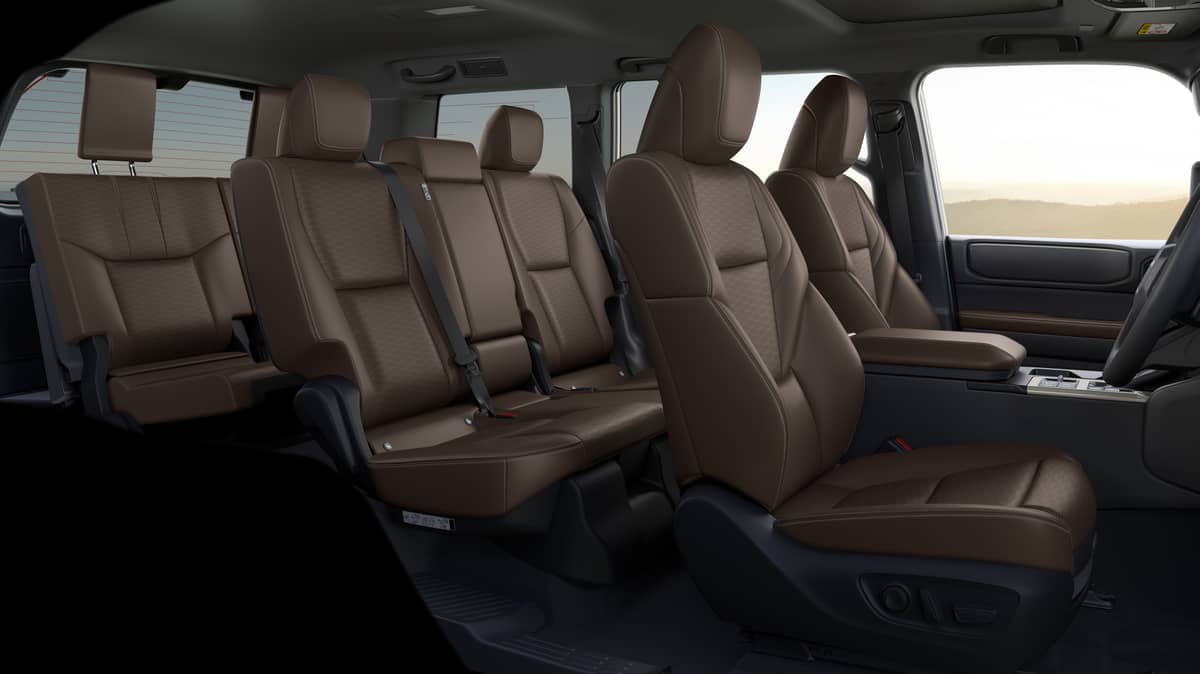 High-end variants come with three-row seating.