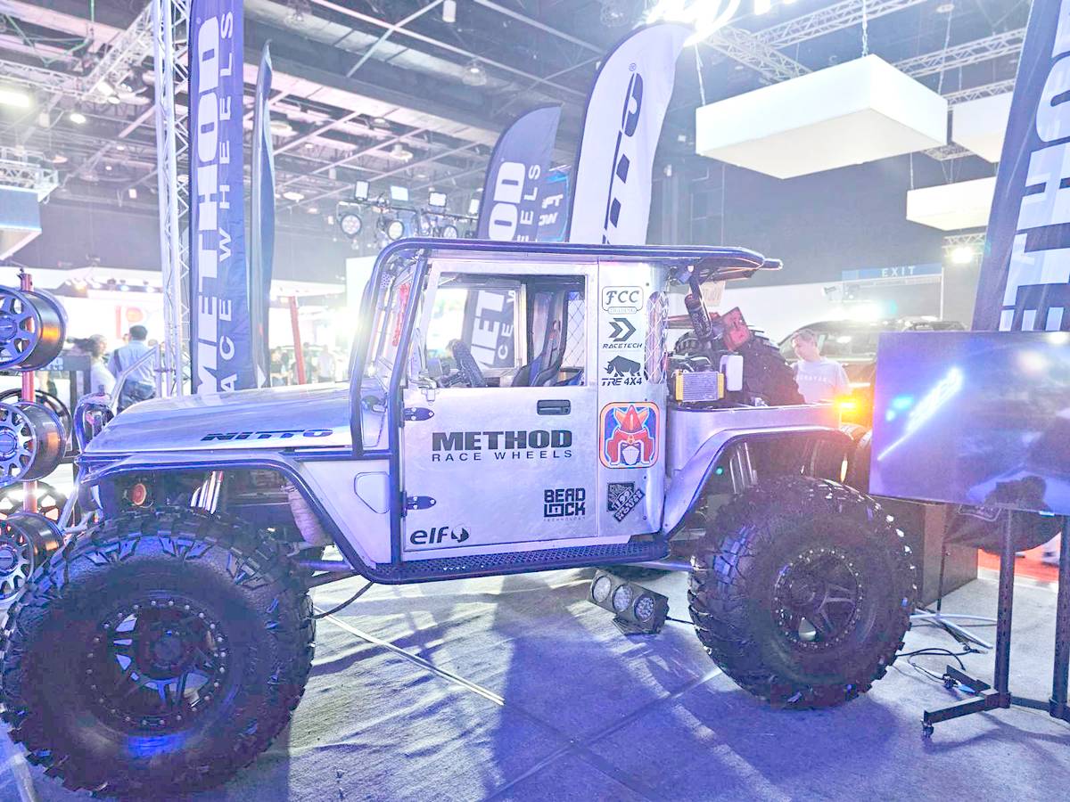 MONSTER trucks roam.